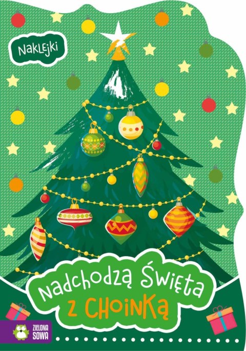 Książeczka edukacyjna Zielona Sowa Nadchodzą świętaz choinką Książeczka edukacyjna Zielona Sowa Nadchodzą świętaz choinką