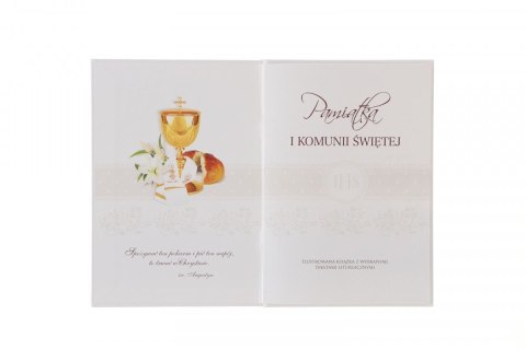 Książeczka pamiątkowa z komunii Merigraf komunia Matka (5902221808555) Książeczka pamiątkowa z komunii Merigraf komunia Matka (5902221808555)