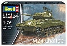 Model do sklejania Revell M24 Chaffee - amerykański czołg lekki z okresu II wojny światowej (03323) Model do sklejania Revell M24 Chaffee - amerykański czołg lekki z okresu II wojny światowej (03323)