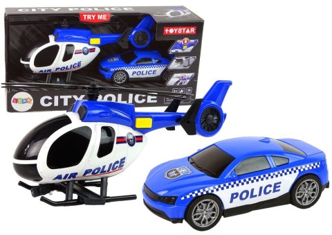 Samochód policyjny Lean Zestaw Pojazdów Helikopter Auto (12963) Samochód policyjny Lean Zestaw Pojazdów Helikopter Auto (12963)