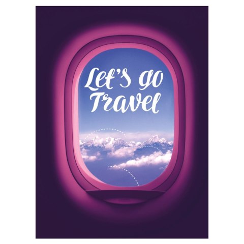 Zeszyt Unipap travel A5 60k. 60g krata Zeszyt Unipap travel A5 60k. 60g krata