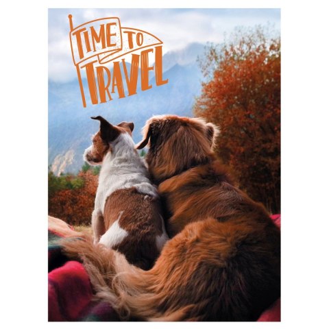 Zeszyt Unipap travel A5 60k. 60g krata Zeszyt Unipap travel A5 60k. 60g krata