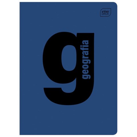 Zeszyt tematyczny Interdruk Geografia A5 60k. 70g krata Zeszyt tematyczny Interdruk Geografia A5 60k. 70g krata
