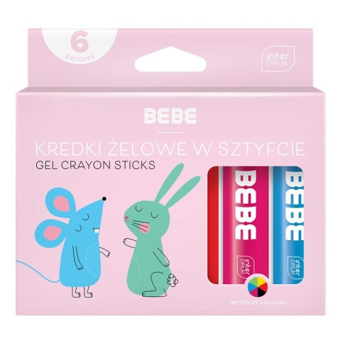 Kredki ołówkowe Interdruk BB KIDS 6x10g 5902277316608 6 kol. (IFARPLSZTBB) Kredki ołówkowe Interdruk BB KIDS 6x10g 5902277316608 6 kol. (IFARPLSZTBB)