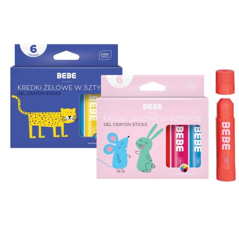 Kredki ołówkowe Interdruk BB KIDS 6x10g 5902277316608 6 kol. (IFARPLSZTBB) Kredki ołówkowe Interdruk BB KIDS 6x10g 5902277316608 6 kol. (IFARPLSZTBB)
