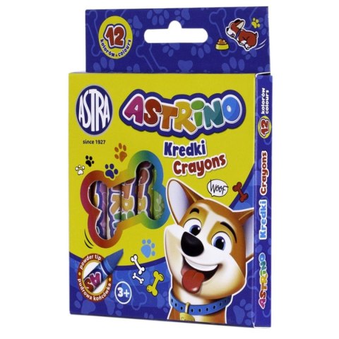 Kredki świecowe Astrino GRAFIONOWE 12 kol. (316121001) Kredki świecowe Astrino GRAFIONOWE 12 kol. (316121001)