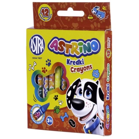 Kredki świecowe Astrino GRAFIONOWE 12 kol. (316121001) Kredki świecowe Astrino GRAFIONOWE 12 kol. (316121001)