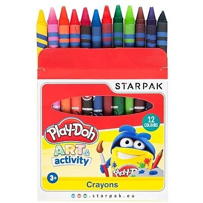Kredki świecowe Starpak Play-Doh 12 kol. (453892) Kredki świecowe Starpak Play-Doh 12 kol. (453892)