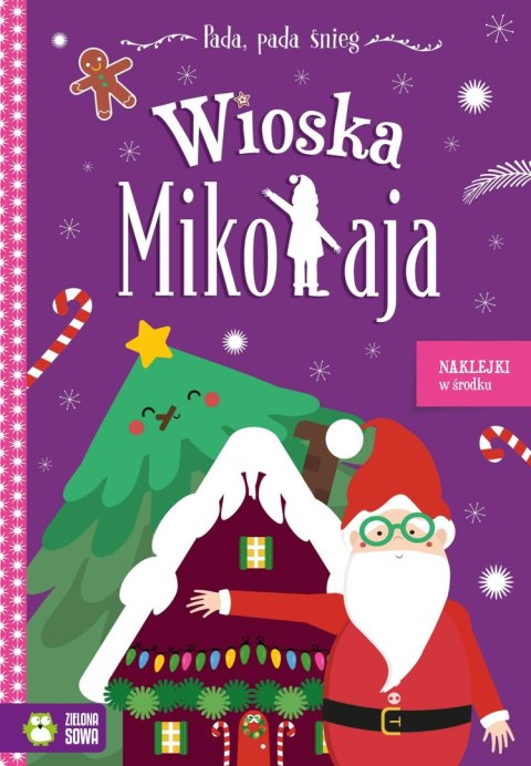 Książeczka edukacyjna Zielona Sowa Wioska Mikołaja Książeczka edukacyjna Zielona Sowa Wioska Mikołaja
