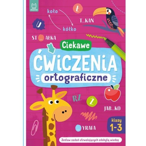 Książka dla dzieci Ciekawe ćwiczenia ortograficzne. Klasy 1-3. Książka dla dzieci Ciekawe ćwiczenia ortograficzne. Klasy 1-3.