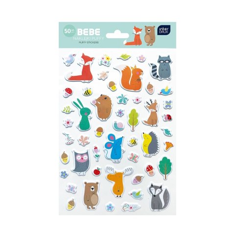 Naklejka (nalepka) Interdruk BB KIDS 5902277346360 (50szt) Naklejka (nalepka) Interdruk BB KIDS 5902277346360 (50szt)
