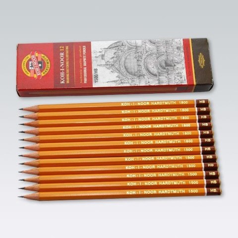 Ołówek techniczny Koh-I-Noor 9H 12 sztuk (1500) Ołówek techniczny Koh-I-Noor 9H 12 sztuk (1500)