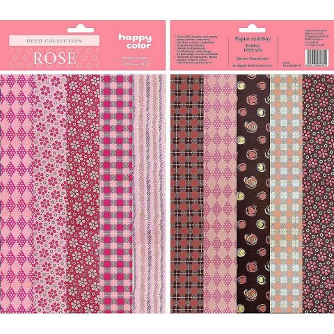 Papier ozdobny Happy Color A4 mix (HA 7712 2029-R9) Papier ozdobny Happy Color A4 mix (HA 7712 2029-R9)