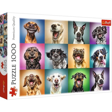 Puzzle Trefl zabawne psie portrety 1000 el. (10462) Puzzle Trefl zabawne psie portrety 1000 el. (10462)