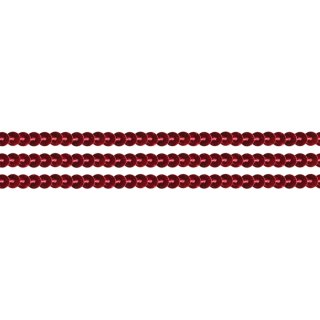 Taśma ozdobna Titanum Craft-Fun Series z cekinów 6x2 [mm x m] czerwona (363632)