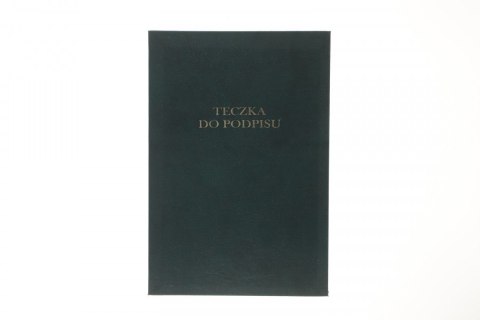Teczka do podpisu Barbara A4 zielony 10k. (1822208) Teczka do podpisu Barbara A4 zielony 10k. (1822208)