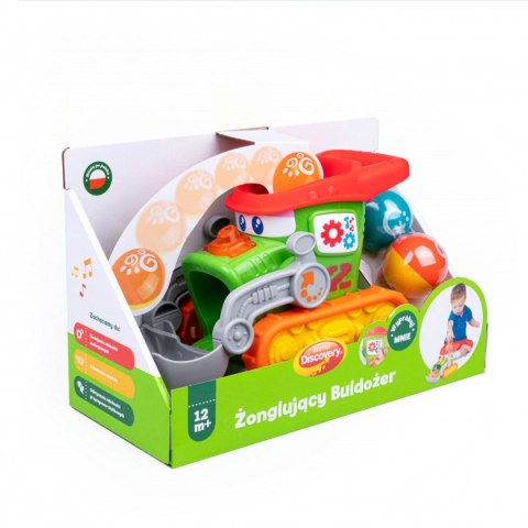 Zabawka edukacyjna Discovery ŻONGLUJĄCY BULDOŻER (DD42857) Zabawka edukacyjna Discovery ŻONGLUJĄCY BULDOŻER (DD42857)