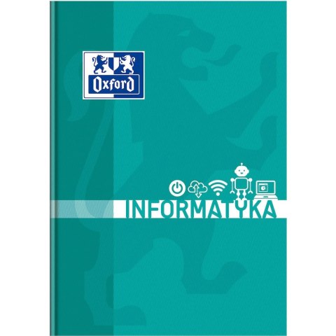 Brulion Oxford informatyka tematyczny A5 80k. 90g krata (400150854) Brulion Oxford informatyka tematyczny A5 80k. 90g krata (400150854)