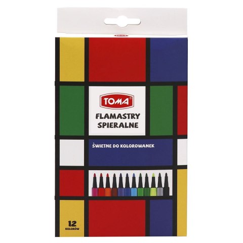 Flamaster Toma 12 kol. (to-590) Flamaster Toma 12 kol. (to-590)