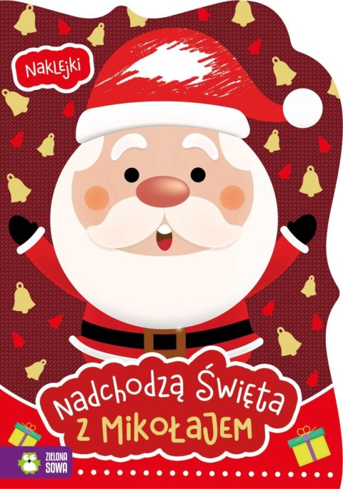Książeczka edukacyjna Zielona Sowa Nadchodzą święta z Mikołajem Książeczka edukacyjna Zielona Sowa Nadchodzą święta z Mikołajem