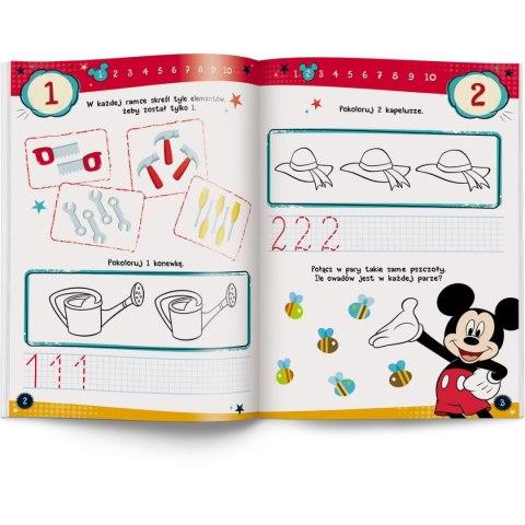Książka dla dzieci Ameet Disney Uczy. Zeszyt ćwiczeń. Liczby (UDZ 9302) Książka dla dzieci Ameet Disney Uczy. Zeszyt ćwiczeń. Liczby (UDZ 9302)