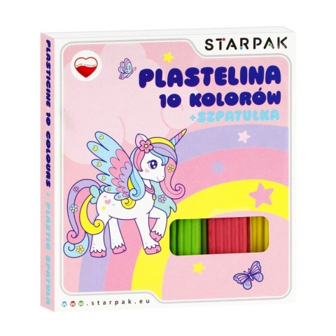Plastelina Starpak 10 kol. Unicorn mix (536881) Plastelina Starpak 10 kol. Unicorn mix (536881)