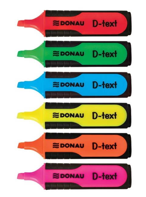 Zakreślacz Donau D-Text, niebieski 1,0-5,0mm (7358001PL-10) Zakreślacz Donau D-Text, niebieski 1,0-5,0mm (7358001PL-10)