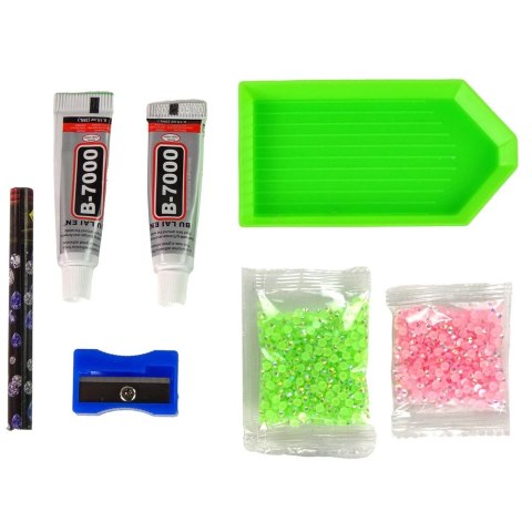 Zestaw kreatywny dla dzieci Lean Zestaw DIY Diamentowy Renifer DIY Kryształki Brelok 3D Zielony (13048) Zestaw kreatywny dla dzieci Lean Zestaw DIY Diamentowy Renifer DIY Kryształki Brelok 3D Zielony (13048)