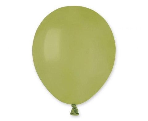 Balon gumowy Godan pastel 100 szt. oliwkowy 5cal (A50/98) Balon gumowy Godan pastel 100 szt. oliwkowy 5cal (A50/98)