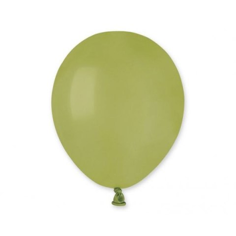 Balon gumowy Godan pastel 100 szt. oliwkowy 5cal (A50/98) Balon gumowy Godan pastel 100 szt. oliwkowy 5cal (A50/98)