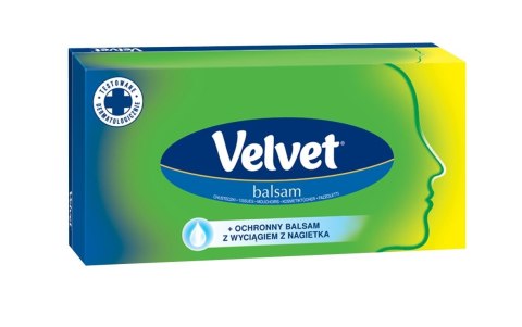 Chusteczki higieniczne Velvet balsam 70 szt Chusteczki higieniczne Velvet balsam 70 szt