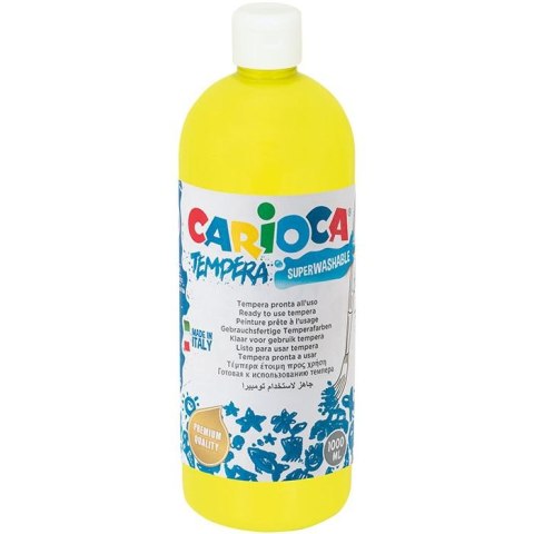 Farba tempera Carioca kolor: żółty 1000ml 1 kolor. (170-1453) Farba tempera Carioca kolor: żółty 1000ml 1 kolor. (170-1453)