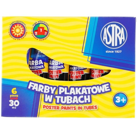 Farby plakatowe Astra kolor: czarny 30ml 1 kolor. Farby plakatowe Astra kolor: czarny 30ml 1 kolor.