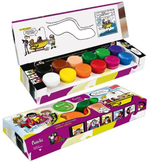 Farby plakatowe Fiorello Tytus Romek I Atomek kolor: mix 20ml 12 kolor. (170-2724) Farby plakatowe Fiorello Tytus Romek I Atomek kolor: mix 20ml 12 kolor. (170-2724)