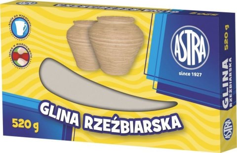 Glinka Astra rzeźbiarska beżowa 520g (83810900) Glinka Astra rzeźbiarska beżowa 520g (83810900)