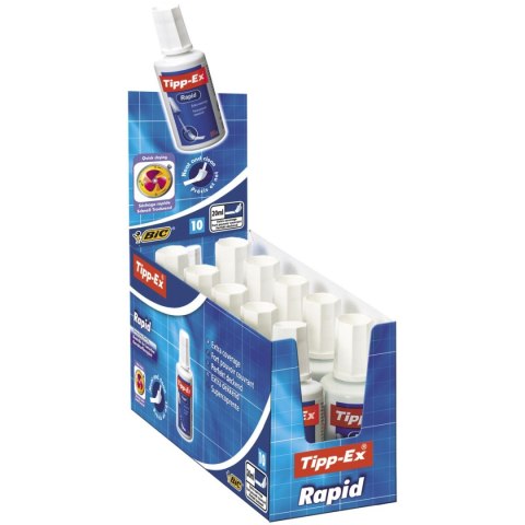 Korektor w płynie (z pędzelkiem) Tipp-Ex Rapid 20ml (8859912) Korektor w płynie (z pędzelkiem) Tipp-Ex Rapid 20ml (8859912)