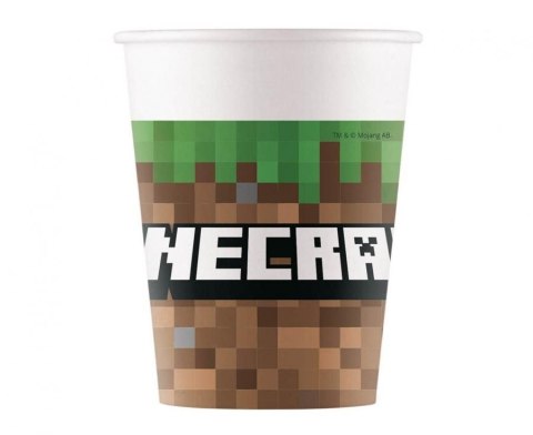 Kubek jednorazowy Godan Minecraft 8szt. 200ml (95442) Kubek jednorazowy Godan Minecraft 8szt. 200ml (95442)