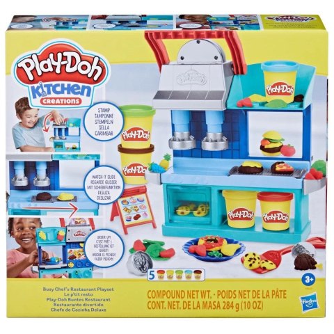 Masa plastyczna dla dzieci Hasbro Play Doh zestaw Restauracja mix (F8107) Masa plastyczna dla dzieci Hasbro Play Doh zestaw Restauracja mix (F8107)