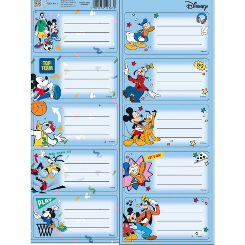 Naklejka (nalepka) Beniamin MICKEY MOUSE Naklejka (nalepka) Beniamin MICKEY MOUSE