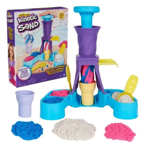 Piasek kinetyczny Spin Master Kinetic Sand Wytwórnia lodów (6068385) Piasek kinetyczny Spin Master Kinetic Sand Wytwórnia lodów (6068385)