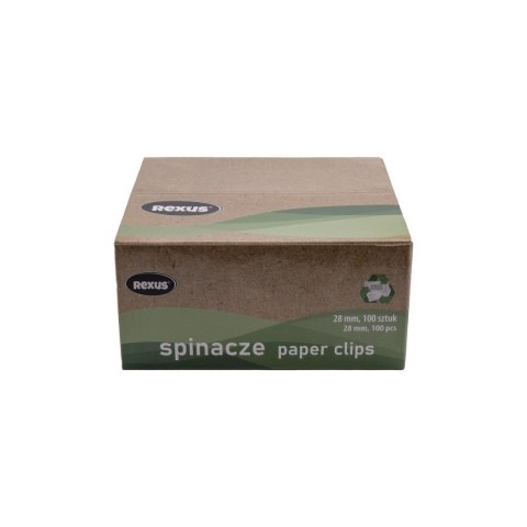 Spinacz Beniamin biurowy 28mm 100 szt (5092) Spinacz Beniamin biurowy 28mm 100 szt (5092)