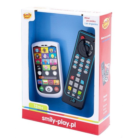 Zabawka edukacyjna Smily Play Smartfon i Pilot TV (S13930 AN01) Zabawka edukacyjna Smily Play Smartfon i Pilot TV (S13930 AN01)