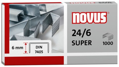 Zszywki Novus 24/6 Super Zszywki Novus 24/6 Super