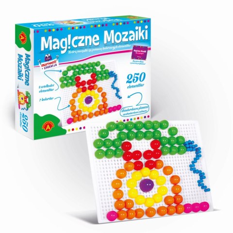 Magiczne mozaiki, 250 el. Magiczne mozaiki, 250 el.