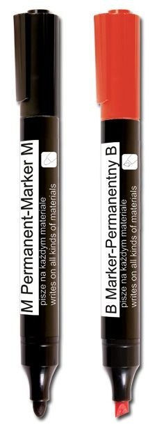 Marker permanentny Cresco Maxx M - okrągły, 4 kolory Mmm okrągła końcówka (212051) Marker permanentny Cresco Maxx M - okrągły, 4 kolory Mmm okrągła końcówka (212051)