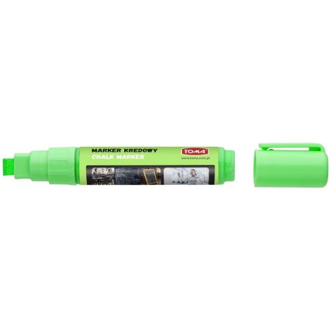 Marker specjalistyczny Toma zielony kredowy, zielony 8,0 - 5,0mm ścięta końcówka (To-291) Marker specjalistyczny Toma zielony kredowy, zielony 8,0 - 5,0mm ścięta końcówka (To-291)