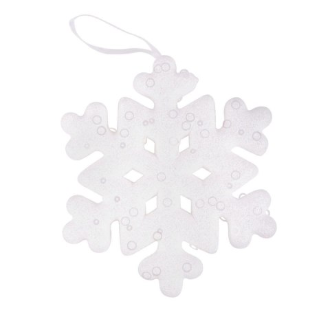 Śnieżynka Arpex lśniąca 15cm (bn7666) Śnieżynka Arpex lśniąca 15cm (bn7666)