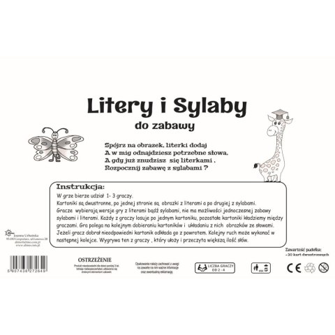 Układanka Abino litery i sylaby Układanka Abino litery i sylaby