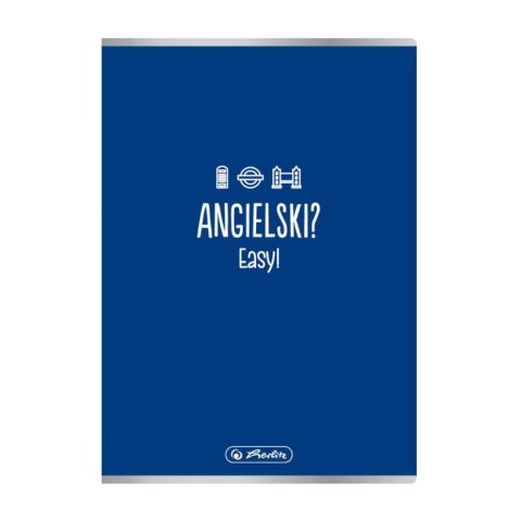 Zeszyt Herlitz Jęz. Angielski A5 60k. krata (9577388) Zeszyt Herlitz Jęz. Angielski A5 60k. krata (9577388)