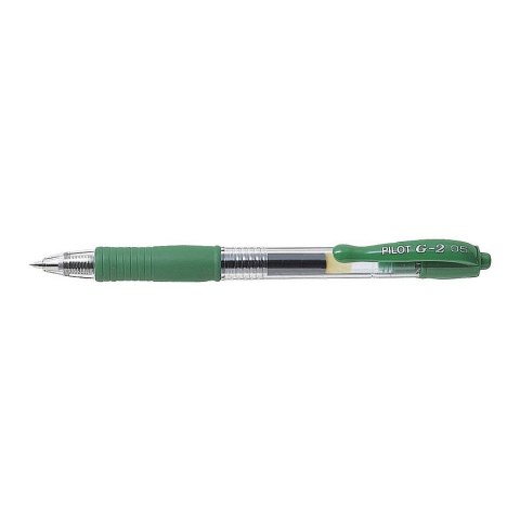 Długopis żelowy Pilot zielony 0,25mm (BL-G2-5-G) Długopis żelowy Pilot zielony 0,25mm (BL-G2-5-G)